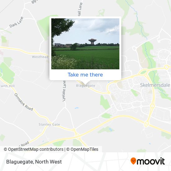 Blaguegate map