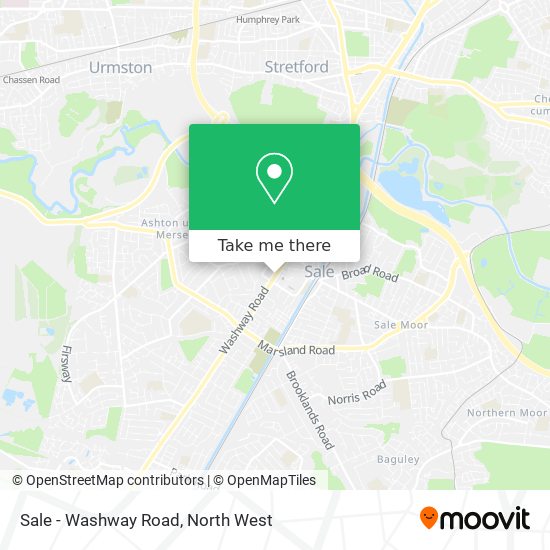 Sale - Washway Road map