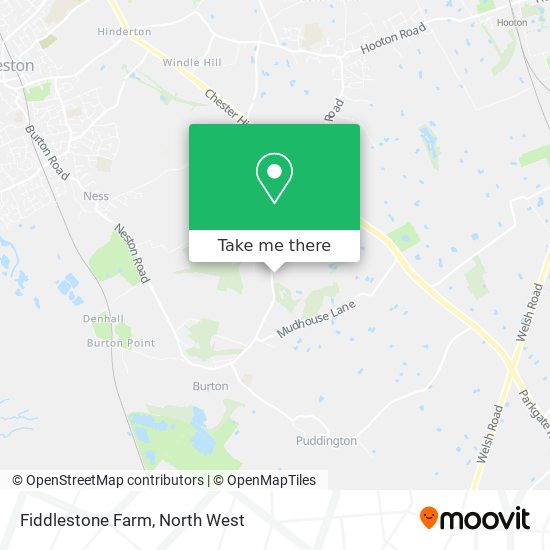 Fiddlestone Farm map