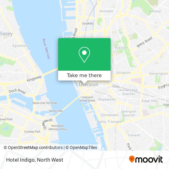 Hotel Indigo map
