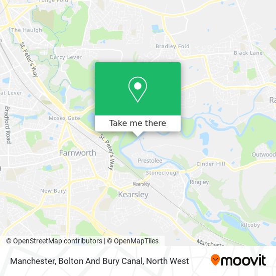 Manchester, Bolton And Bury Canal map
