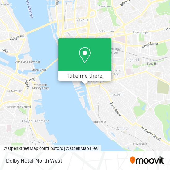 Dolby Hotel map