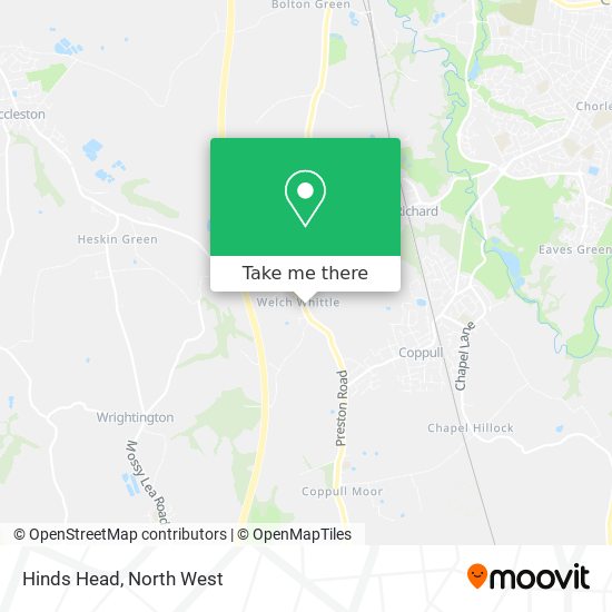 Hinds Head map