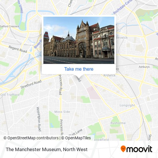 The Manchester Museum map