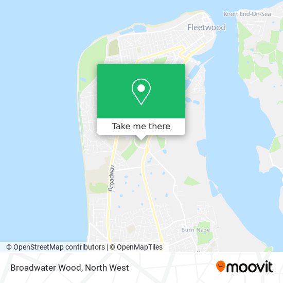 Broadwater Wood map