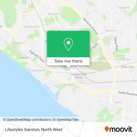 Lifestyles Garston map
