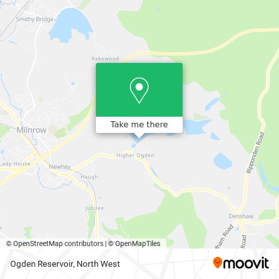 Ogden Reservoir map