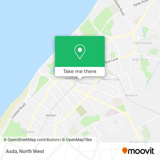 Asda map