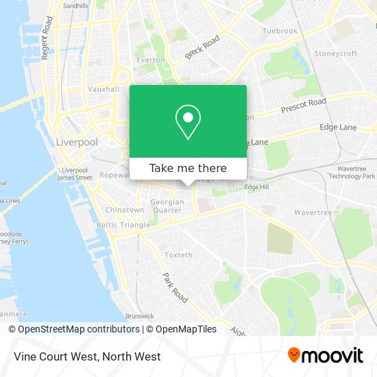 Vine Court West map