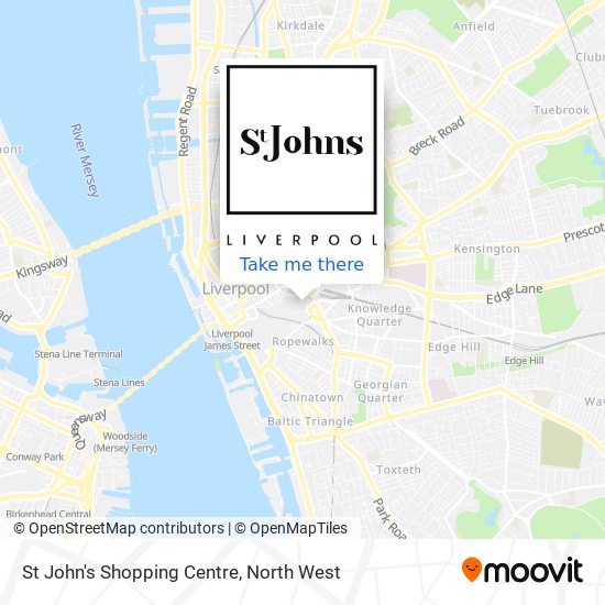 St Johns Shopping Centre Map How To Get To St John's Shopping Centre In Liverpool By Bus Or Train?