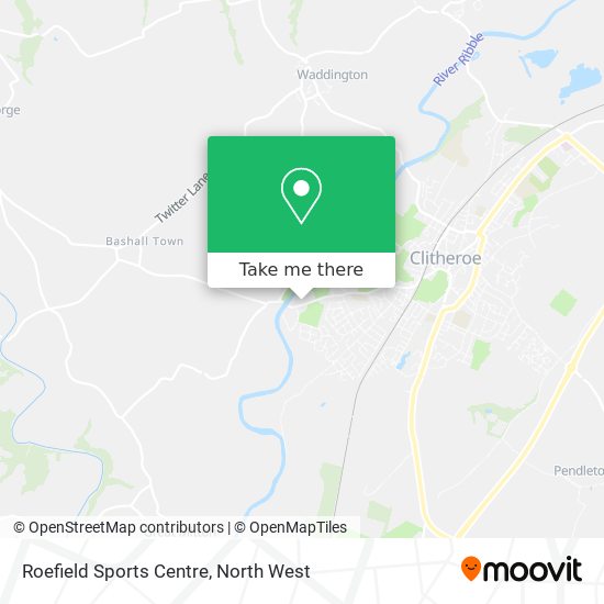 Roefield Sports Centre map