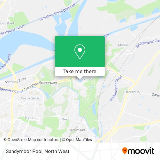 Sandymoor Pool map
