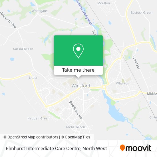 Elmhurst Intermediate Care Centre map