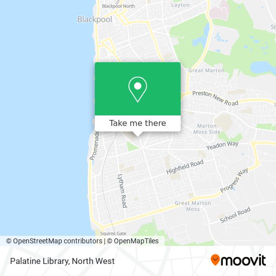 Palatine Library map