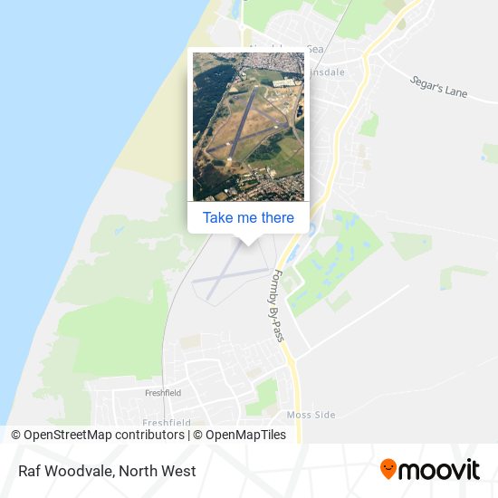 Raf Woodvale map