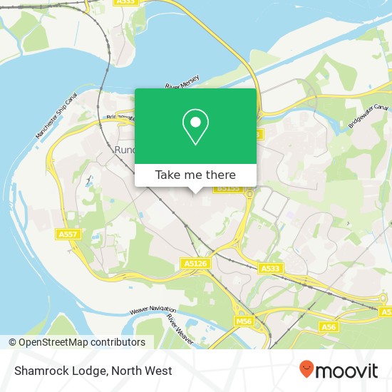 Shamrock Lodge map