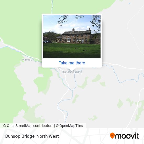 How to get to Dunsop Bridge in Forest Of Bowland by bus or train?