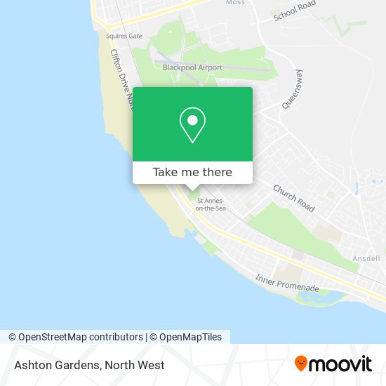 Ashton Gardens map