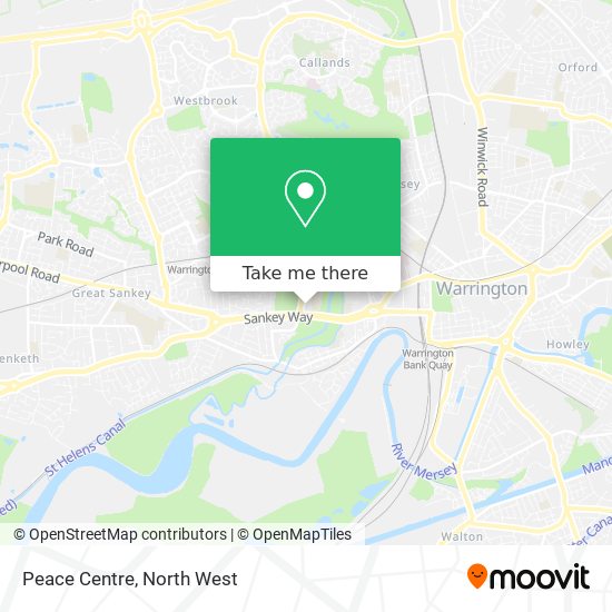 Peace Centre map
