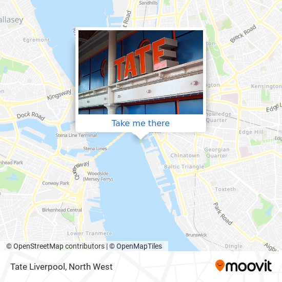 Tate Liverpool map