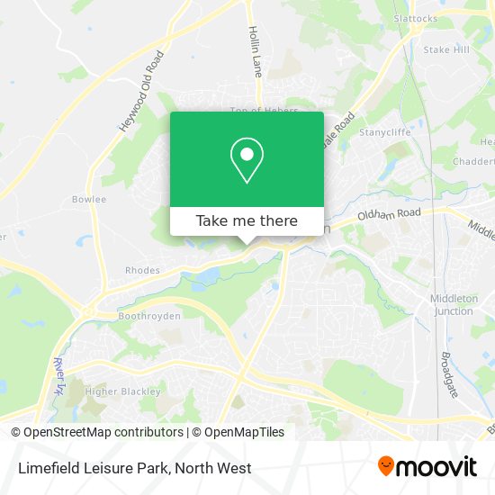 Limefield Leisure Park map