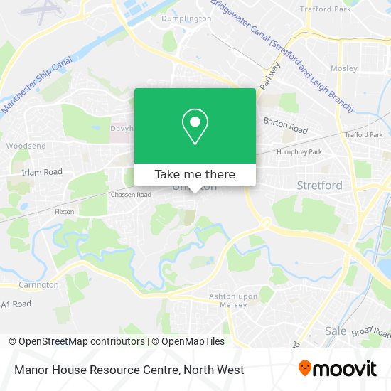 Manor House Resource Centre map