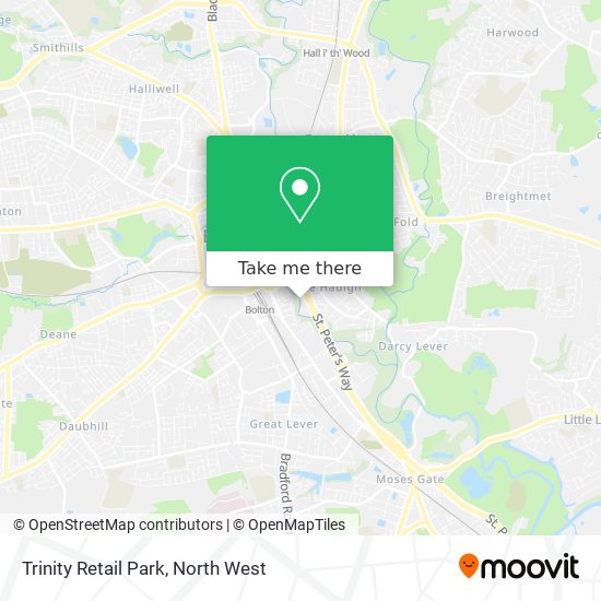 Trinity Retail Park map