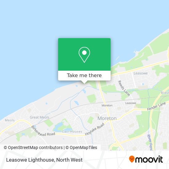 Leasowe Lighthouse map