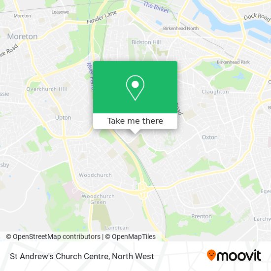 St Andrew's Church Centre map