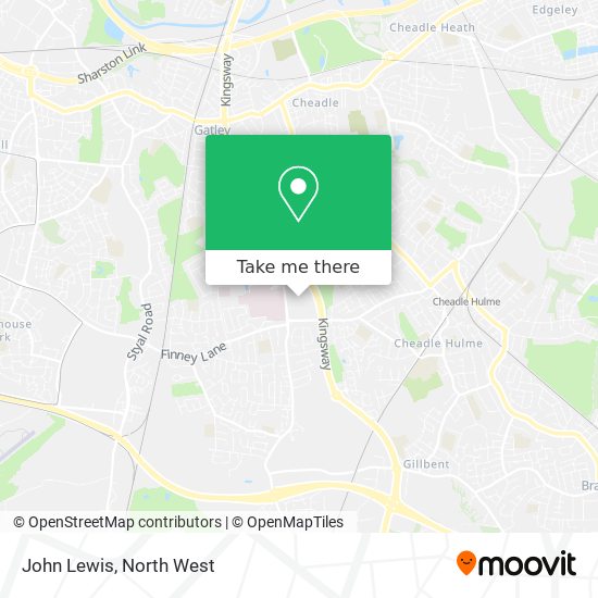 John Lewis map