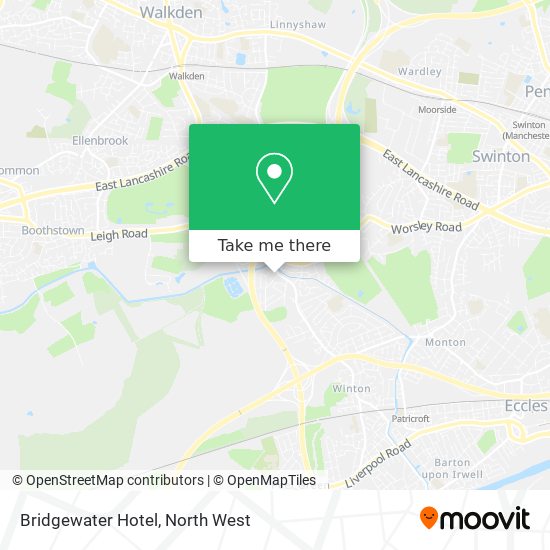 Bridgewater Hotel map