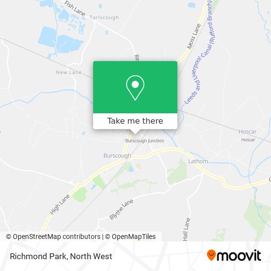 Richmond Park map