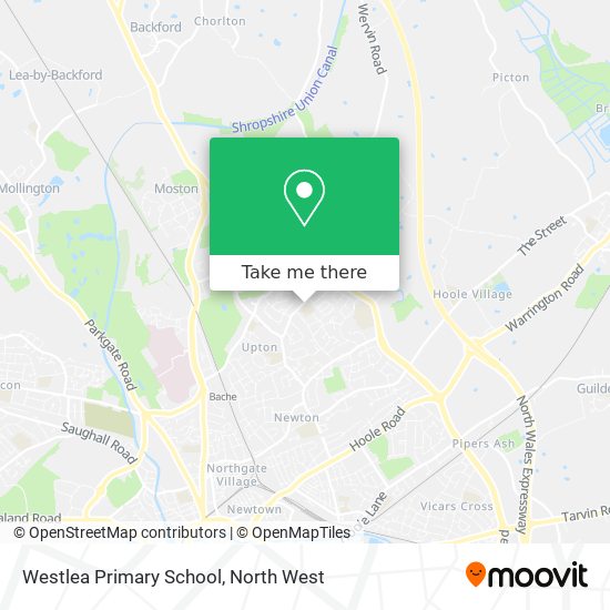 Westlea Primary School map