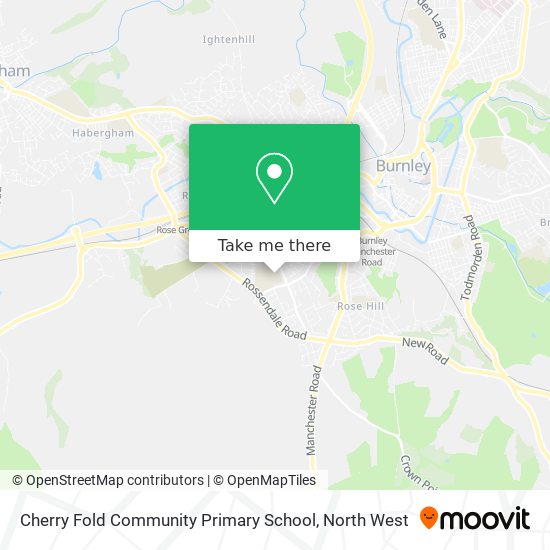 Cherry Fold Community Primary School map