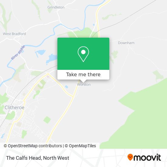 The Calfs Head map
