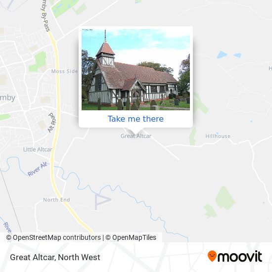 Great Altcar map
