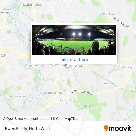 Ewen Fields map