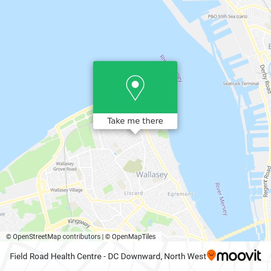 Field Road Health Centre - DC Downward map