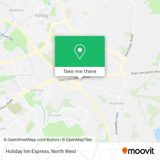 Holiday Inn Express map