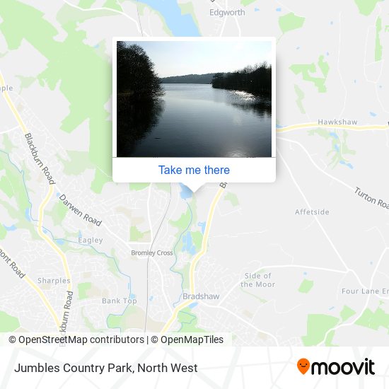 Jumbles Country Park map