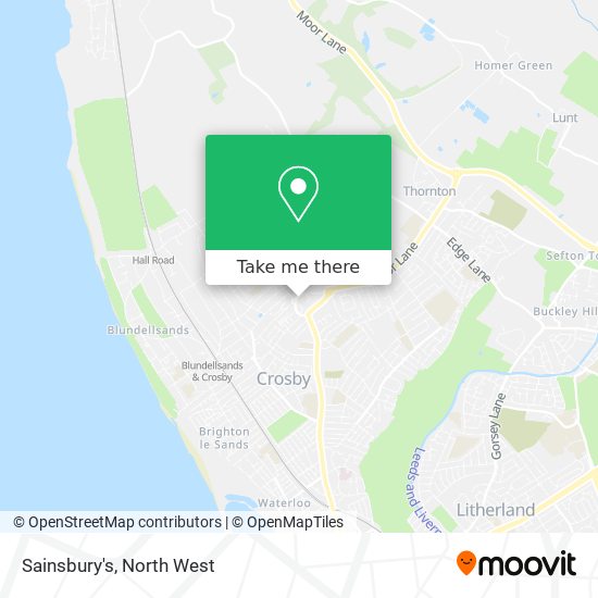 Sainsbury's map