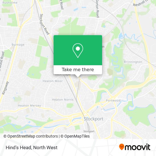 Hind's Head map