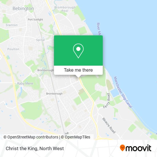 Christ the King map