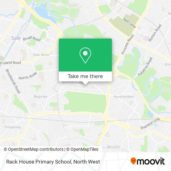 Rack House Primary School map