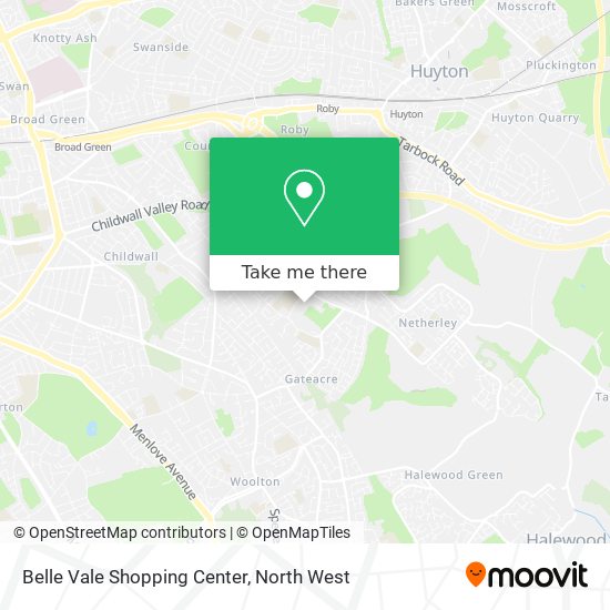 Belle Vale Shopping Center map