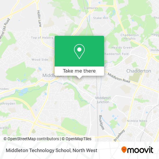 Middleton Technology School map