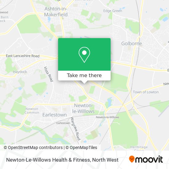 Newton-Le-Willows Health & Fitness map