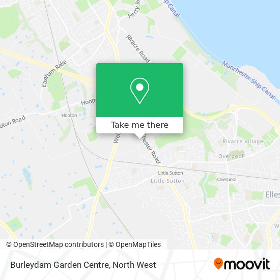 Burleydam Garden Centre map