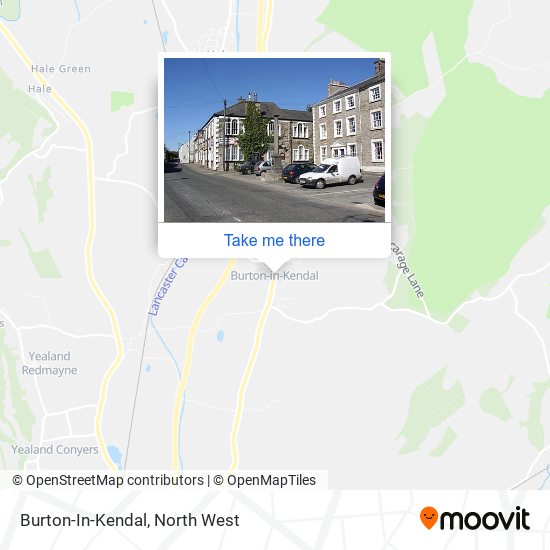 How to get to Burton In Kendal in South Lakeland by Bus or Train