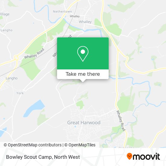 Bowley Scout Camp map
